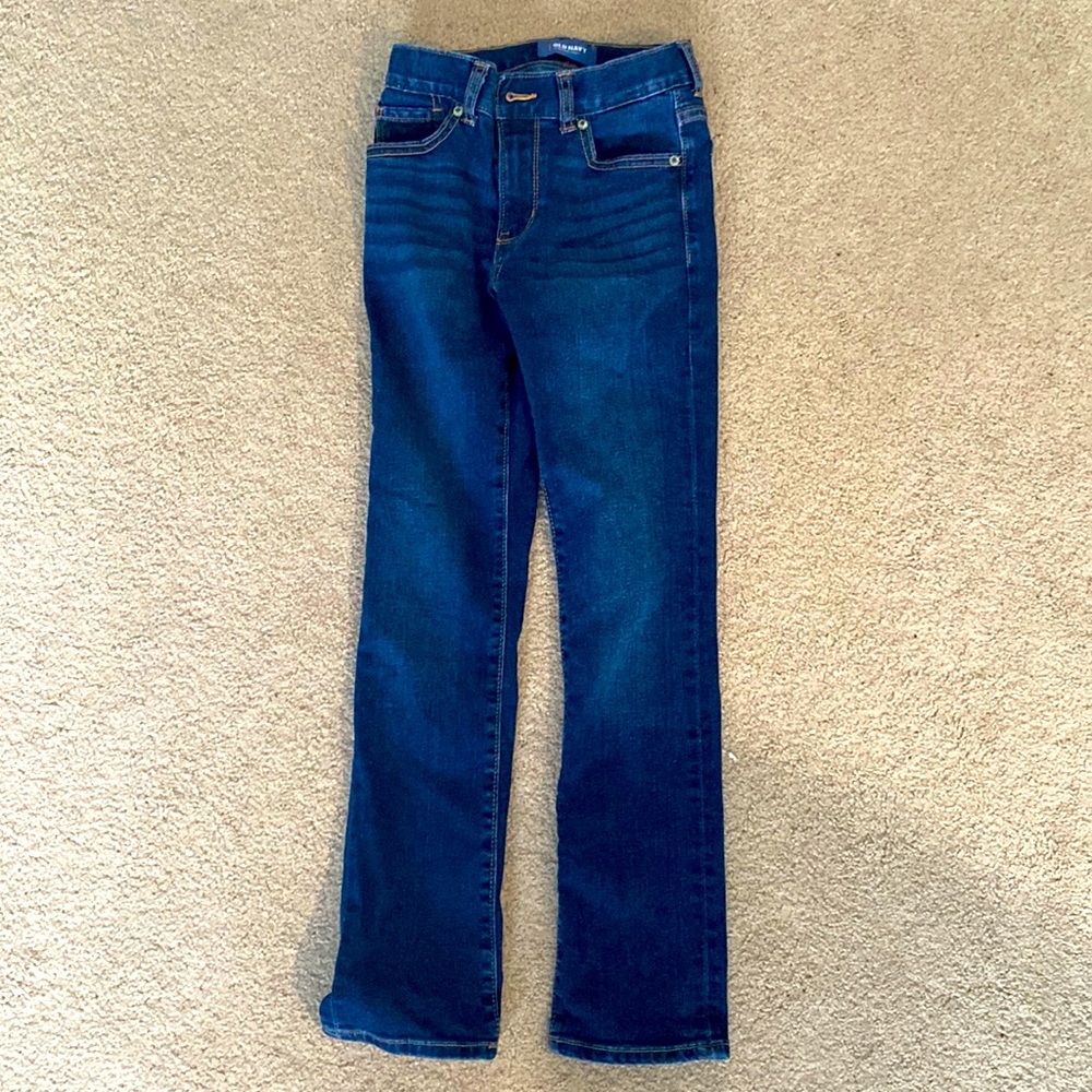 Old Navy boys straight leg jeans.